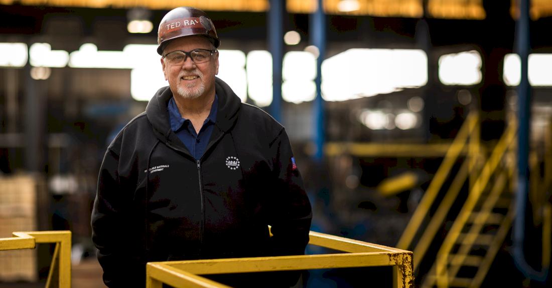 Ted Ray celebrates 48 years at AB&I